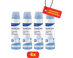 4 x Molicare Skin Clean Reinigingsschuim (400ml) - Voordeelverpakking