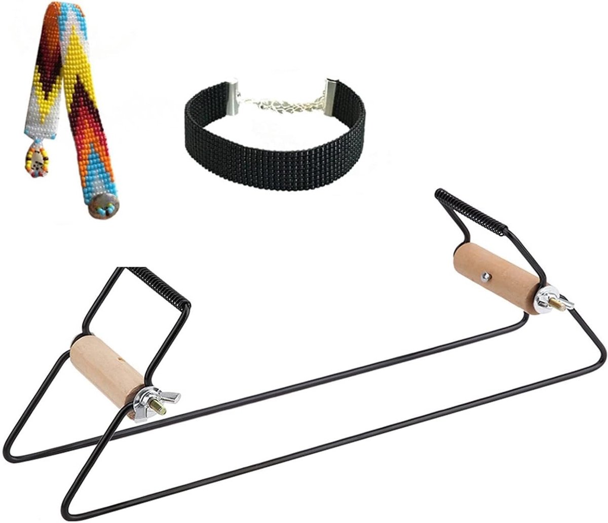 Metal Bead Loom Kit voor het Weven van Armbanden, Kettingen en Creatieve DIY Handwerken