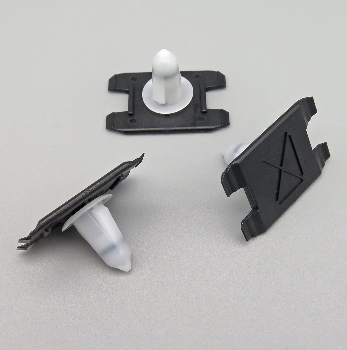 Plastic Clips - Bevestigingsclips Trim - Auto Onderhoud - Originele Kwaliteit - 10 Stuks - Zwart