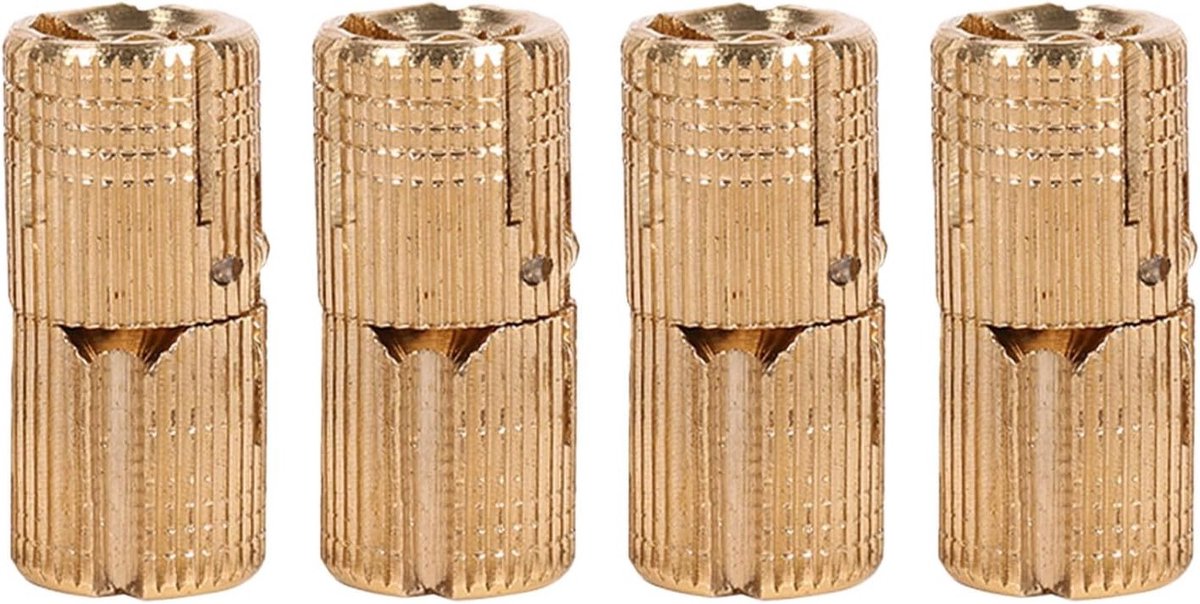 Set van 4 Heavy Duty Verborgen Barrel Scharnieren 10/12/14/16mm voor Caravan en DIY Projecten met 180° Opening en Duurzame Constructie