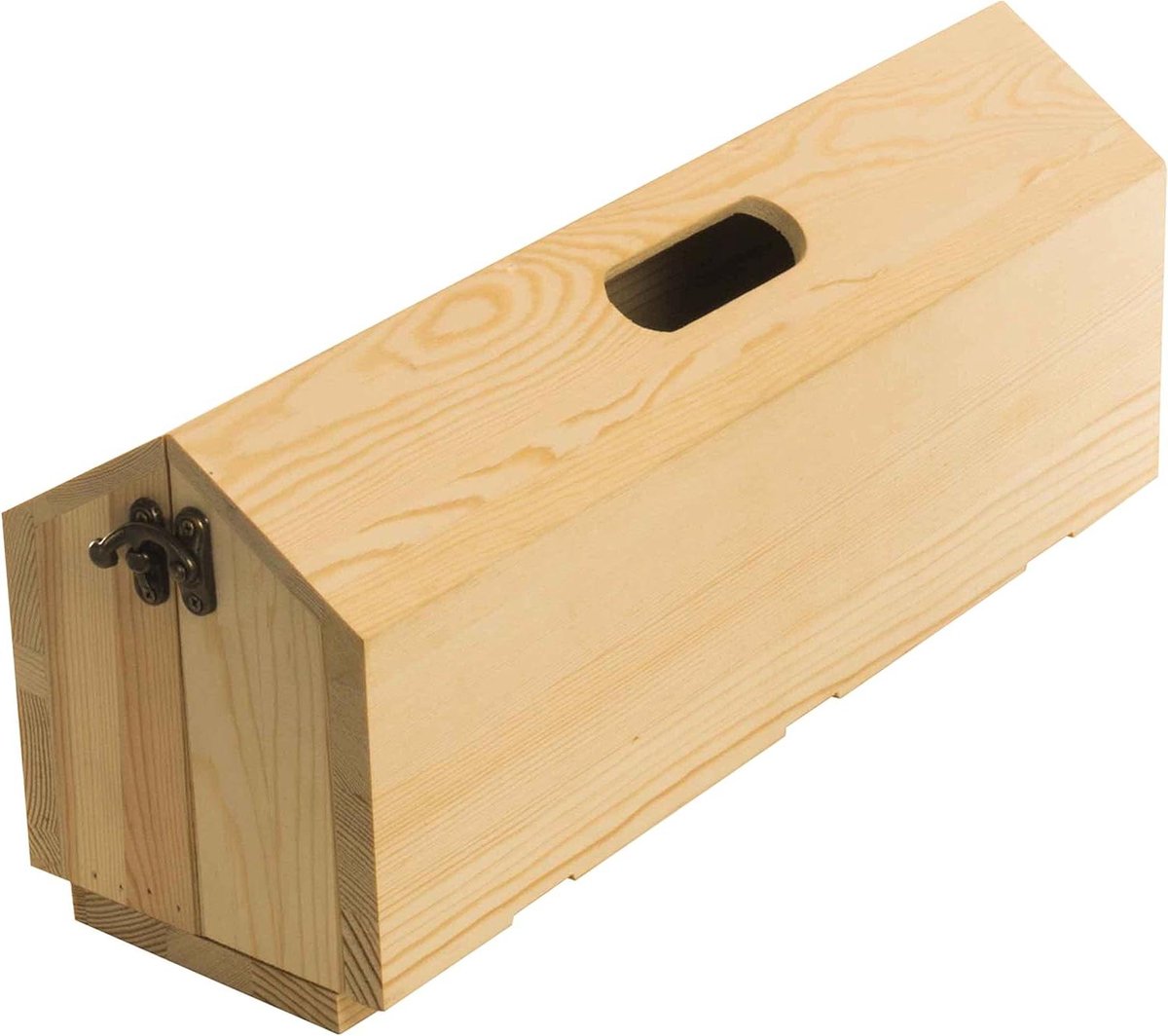 Dienblad - Weinbox - Cadeau geven - 2-in-1 functie - Niet gespecificeerd - Bruin