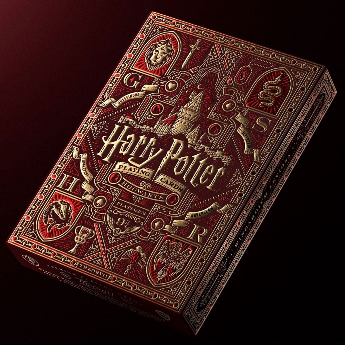 Harry Potter Gryffindor - Speelkaarten kaartspel - Rood