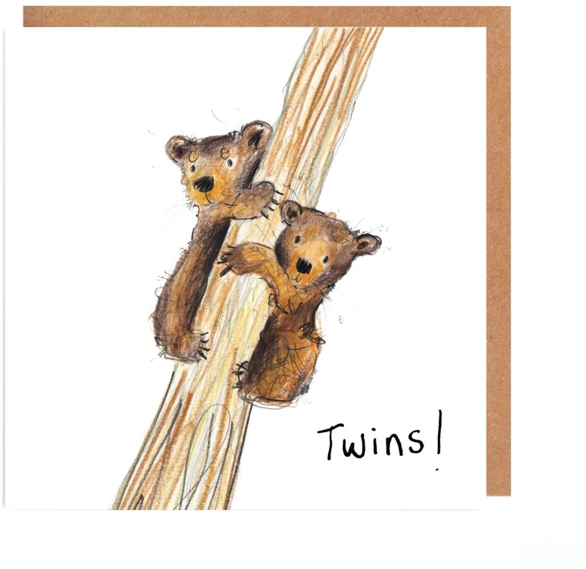 Wenskaart Geboorte Koala