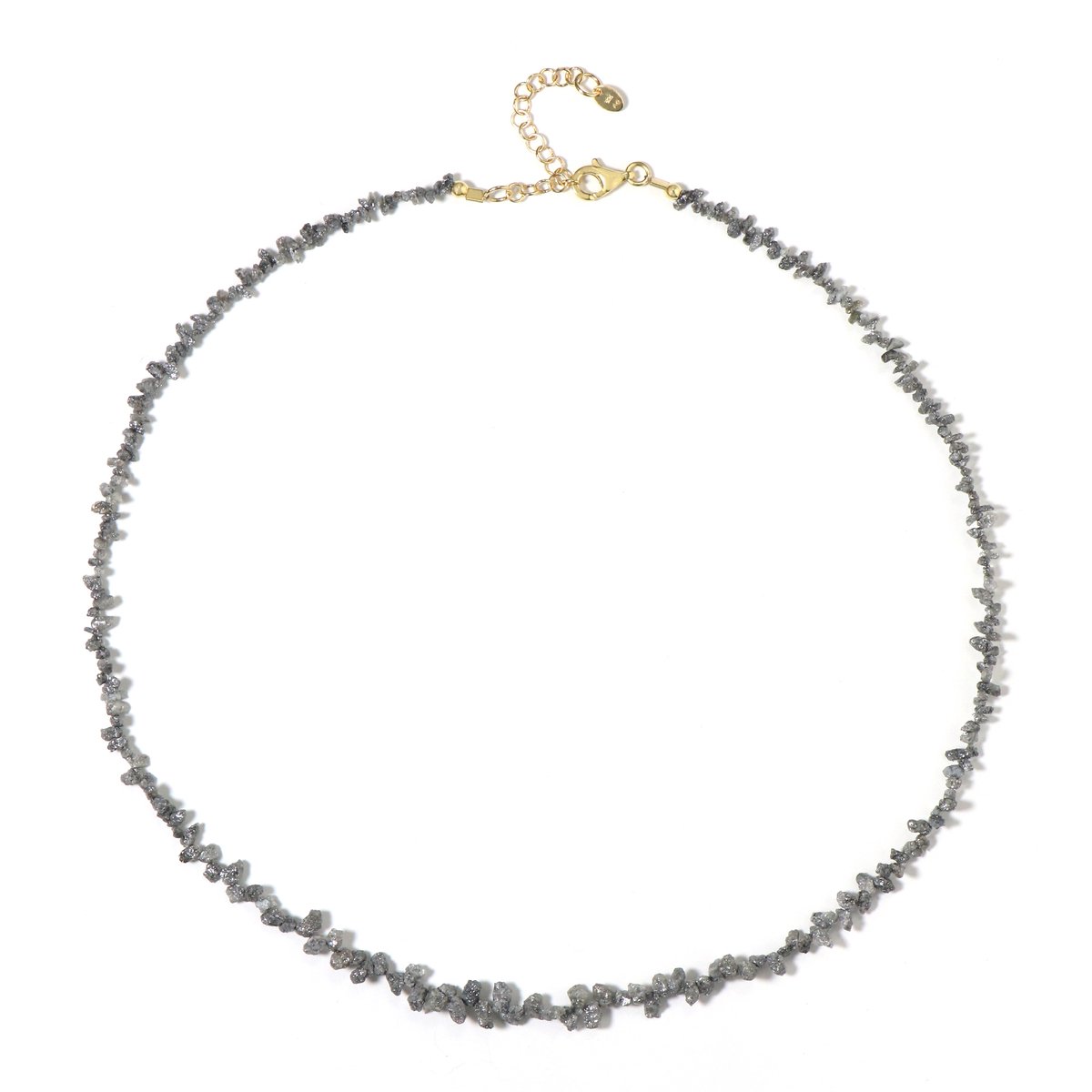 Cavill - Zilveren Halsketting 925 Sterling Zilver Verguld - 26 876 ct Fancy Kraaltjes - Verstelbaar 45-50 cm - Elegant & Tijdloos