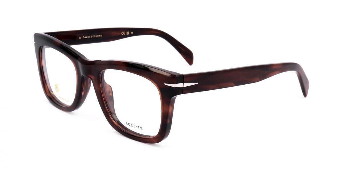 David Beckham DB 7105 Brown horn 51/21/145 MAN Brilmonturen