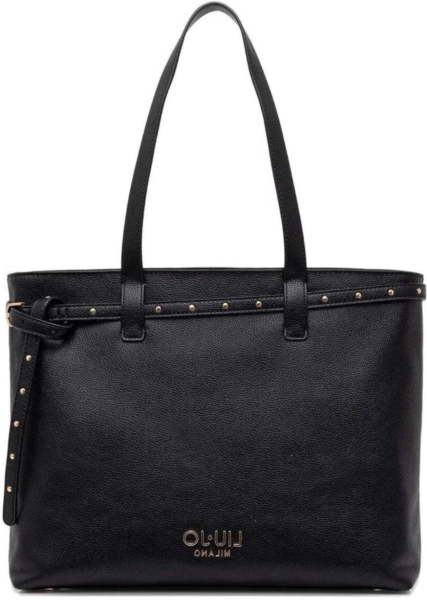 Dames Handtas - Schoudertas - Dagelijks Gebruik - Elegante Studs - 35 x 28 cm - Zwart