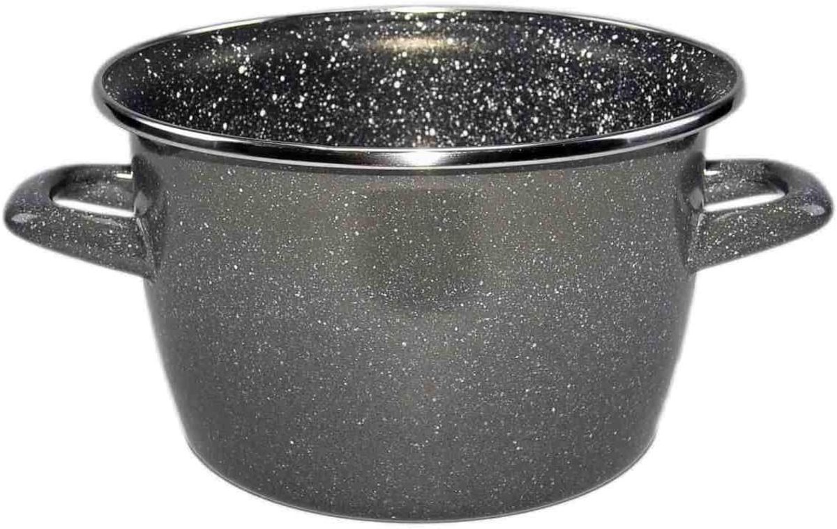 Steel Pan - Kookpan - Maken van maaltijden - Antiaanbaklaag - 16 cm - Multikleurig