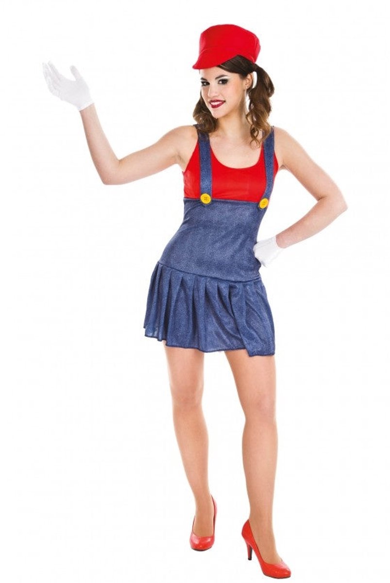 Rode Loodgieter Set Dames - Maat M