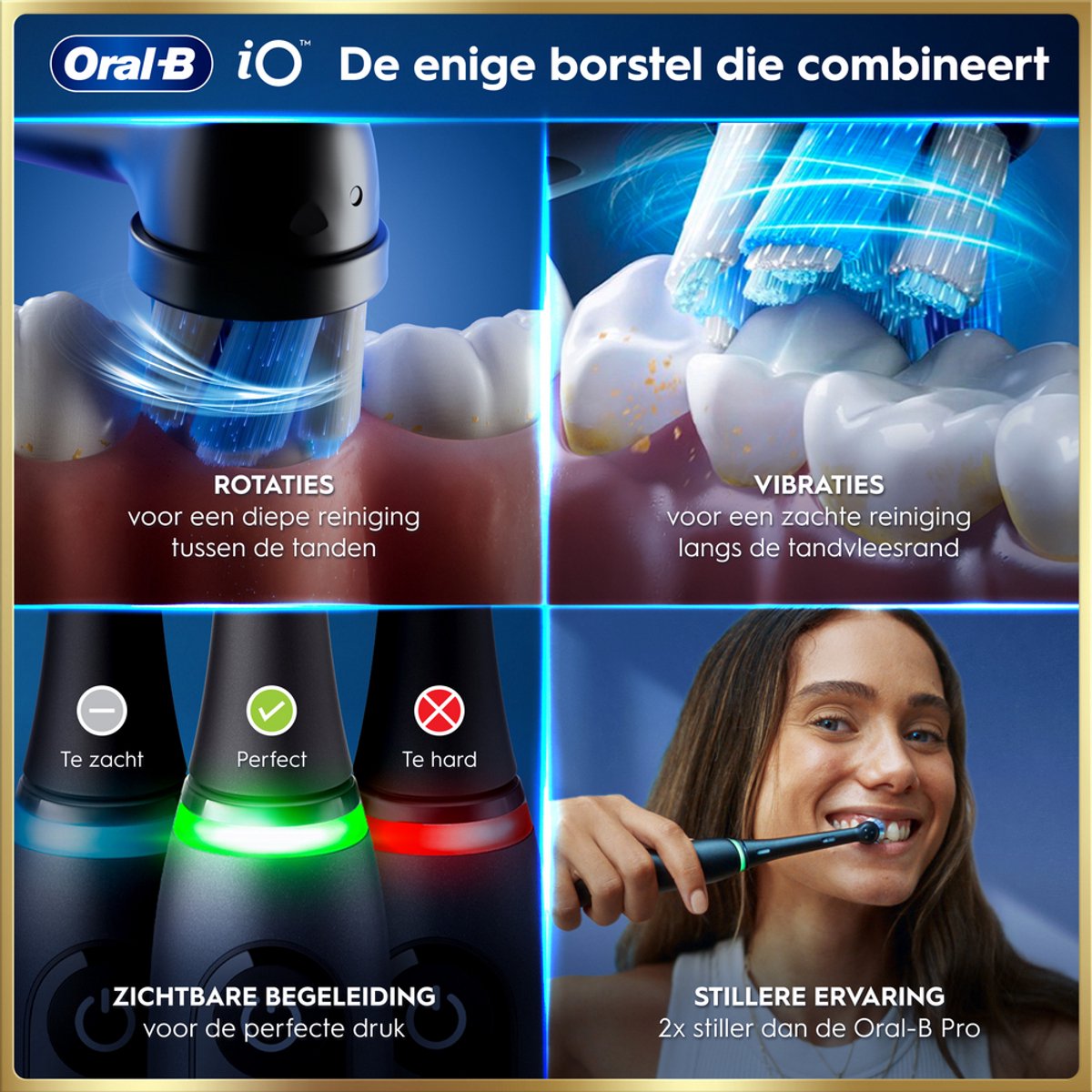 Oral-B iO 9 Elektrische Tandenborstel met Bluetooth - afbeelding 3