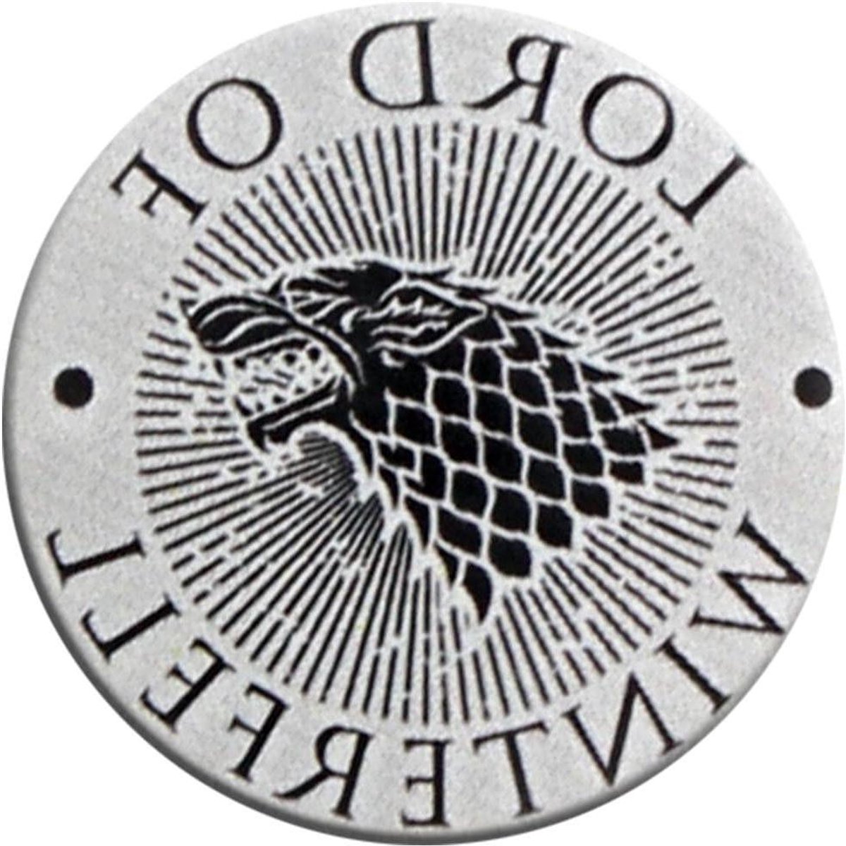 Stark Sigil Pin Badge - Game of Thrones Pin - Kleding Accessoire - Officieel Ontwerp