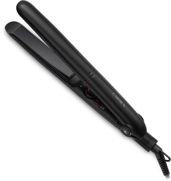 Carmen CR1070 - Stijltang - Zwart - Snel opgewarmd - 6 warmtestanden - ION technologie