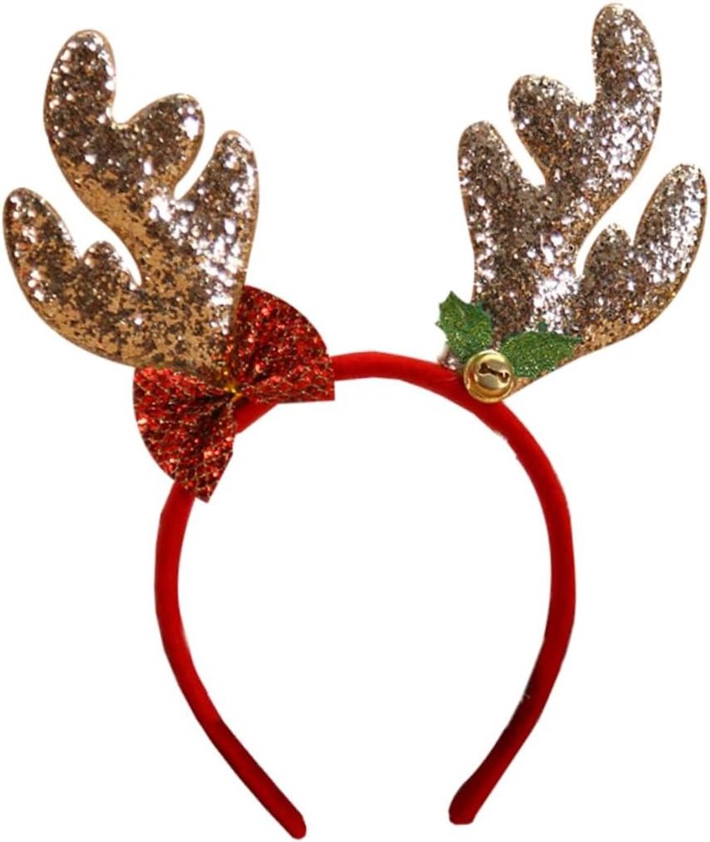 Gewei Bloem Haar Hoepel - Herten Hoofdband - Feest Accessoire - Stijlvol Cartoon Ontwerp