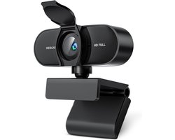 Webcam voor PC - Streaming Camera - 4K Kwaliteit - Zwart - microfoon