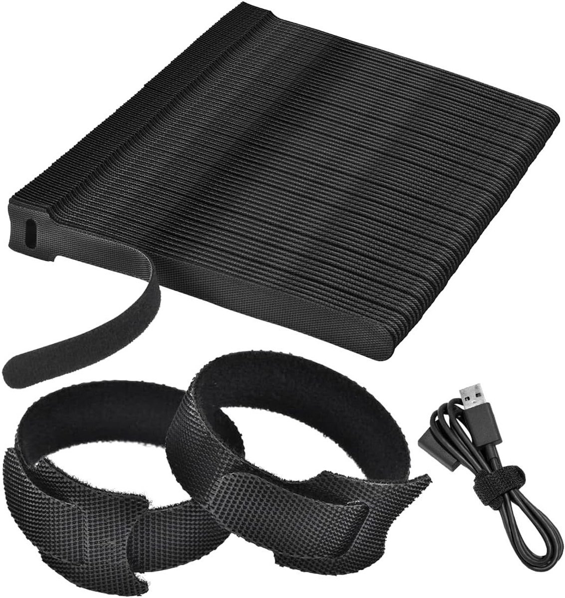 Set van 50 Kabelbinders voor Perfecte Kabelbeheer, Herbruikbare en Verstelbare Bindmiddelen van 150 mm, Ideaal voor Organisatie en Beveiliging van Kabels