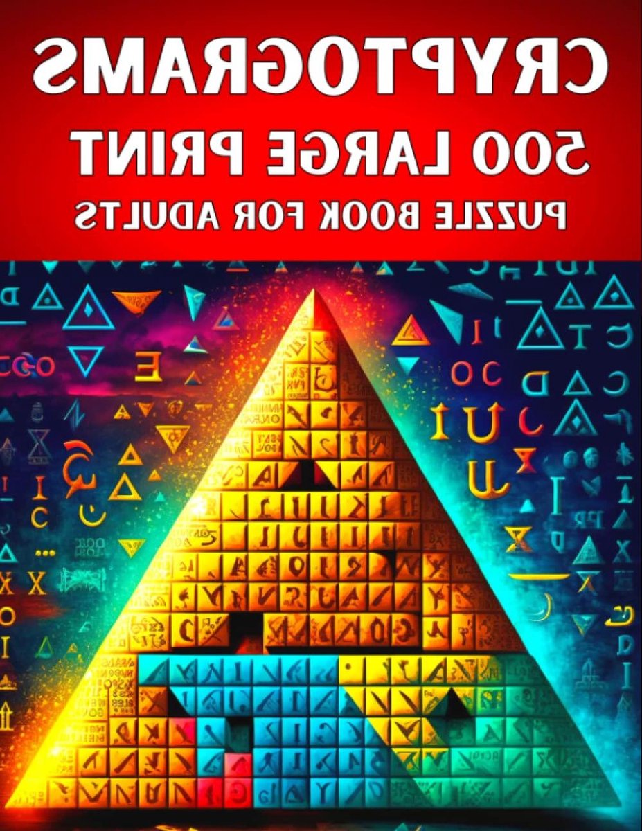 Cryptogram Puzzelboek - Woord Puzzels - Hersenen Trainen - Grote Letter Puzzels - 500 Puzzels - Niet gespecificeerd