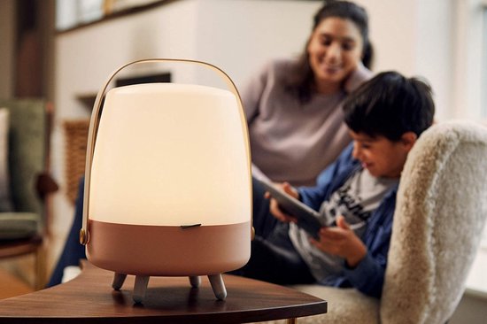 Kooduu Lite-Up PLAY Ocean Blue - Draadloze Bluetooth Speaker en Deense LED-Design Lamp in één - tot ruim 10 uur van Kooduu — afbeelding 2