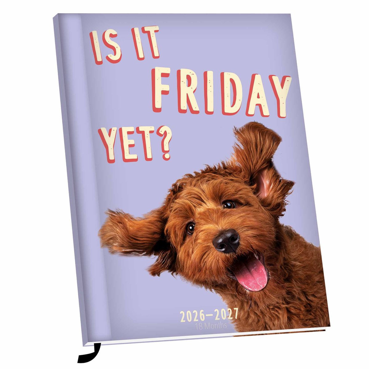 Agenda 2027 – 18-maanden agenda – Is It Friday Yet Agenda 2026-2027 – Weekplanner – Luxe kaft & duurzame afwerking