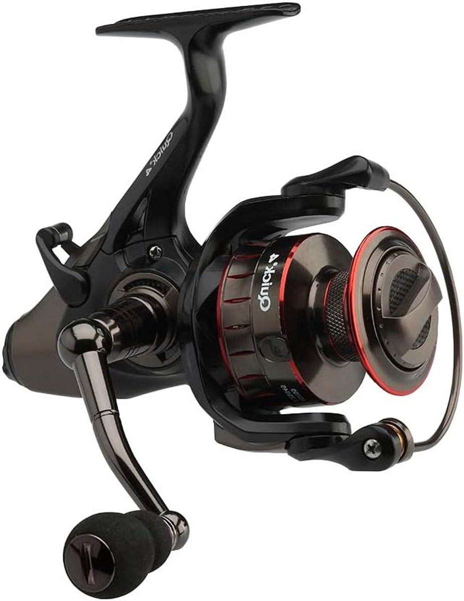 Vismolen - Spinning Reel - Allround Vissen - 6+1 Kogellagers - 6000 - Zwart