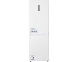 Inventum KV1850W No Frost energiezuinige koel-vriescombinatie - 185 cm hoog - 338 liter - Zeer stil: 35 dB - Superkoelen - Supervriezen - Energielabel C - Vrijstaand - Wit