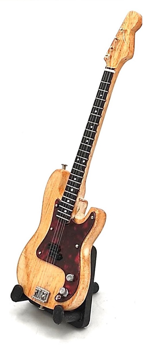 Baby miniatuur replica Fender Precision basgitaar 15 cm - John Deacon - Queen