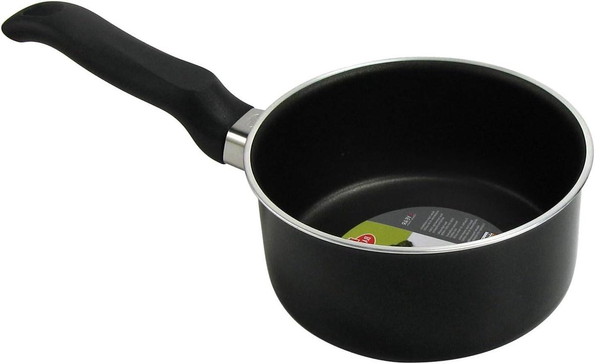 Braadpan - Kookpan Stoofpan - Koken en Sudderen - Nikkelvrij - 20 cm - Zwart