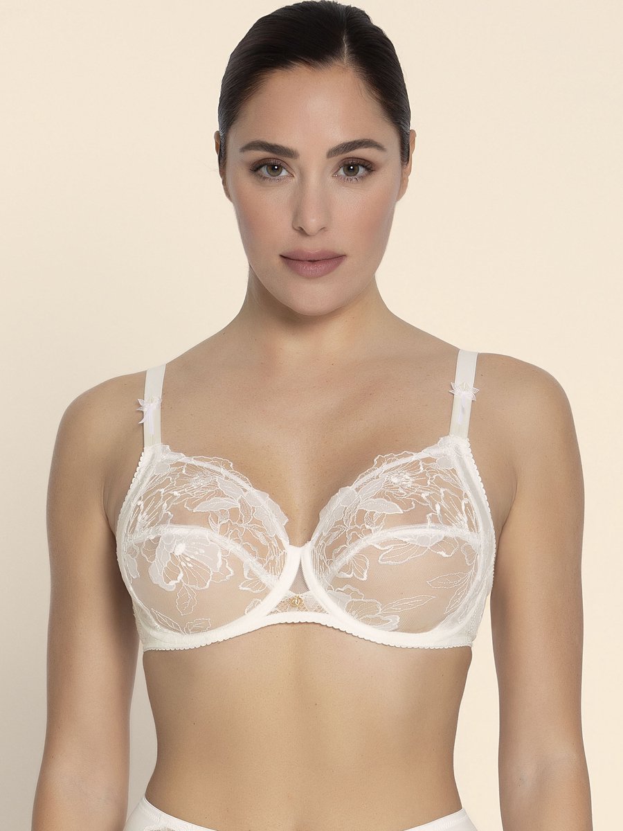 Lise Charmel Sublime Organza Beugel BH 3-delig Ecru Nacre Ivoor