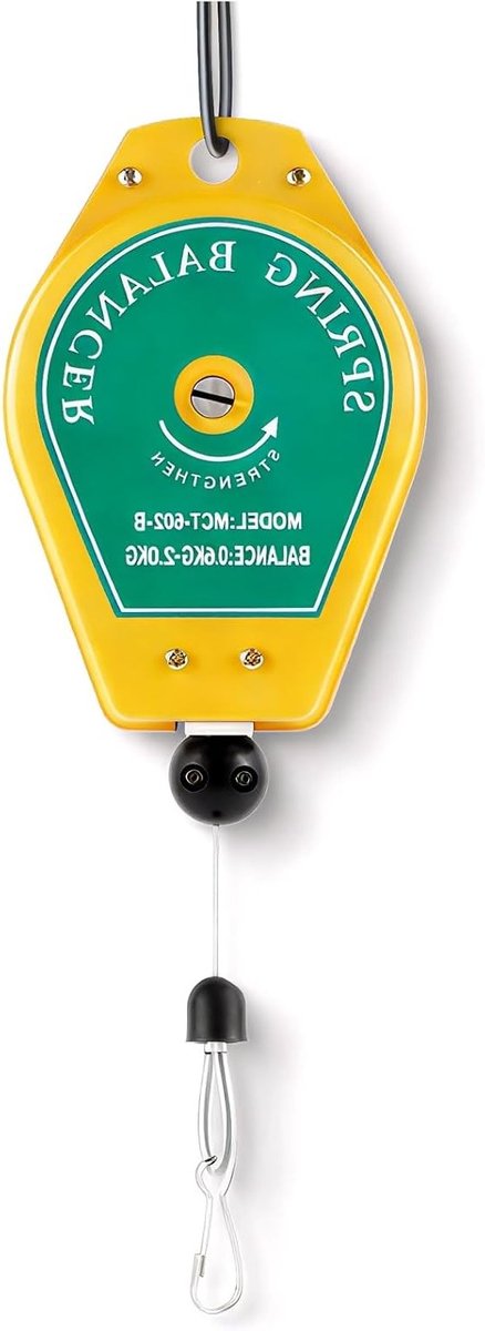Verstelbare Lente Balancer, Retractable Tool Hanger voor Assemblagelijn tot 2kg, Handgereedschap en Accessoires