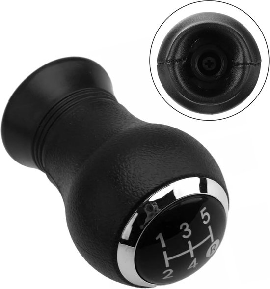 Versnellingspook Knop - Schakelknop Auto - Auto Rijervaring Verbeteren - 5/6 Snelheidsschema - 5 cm - Zwart — afbeelding 5