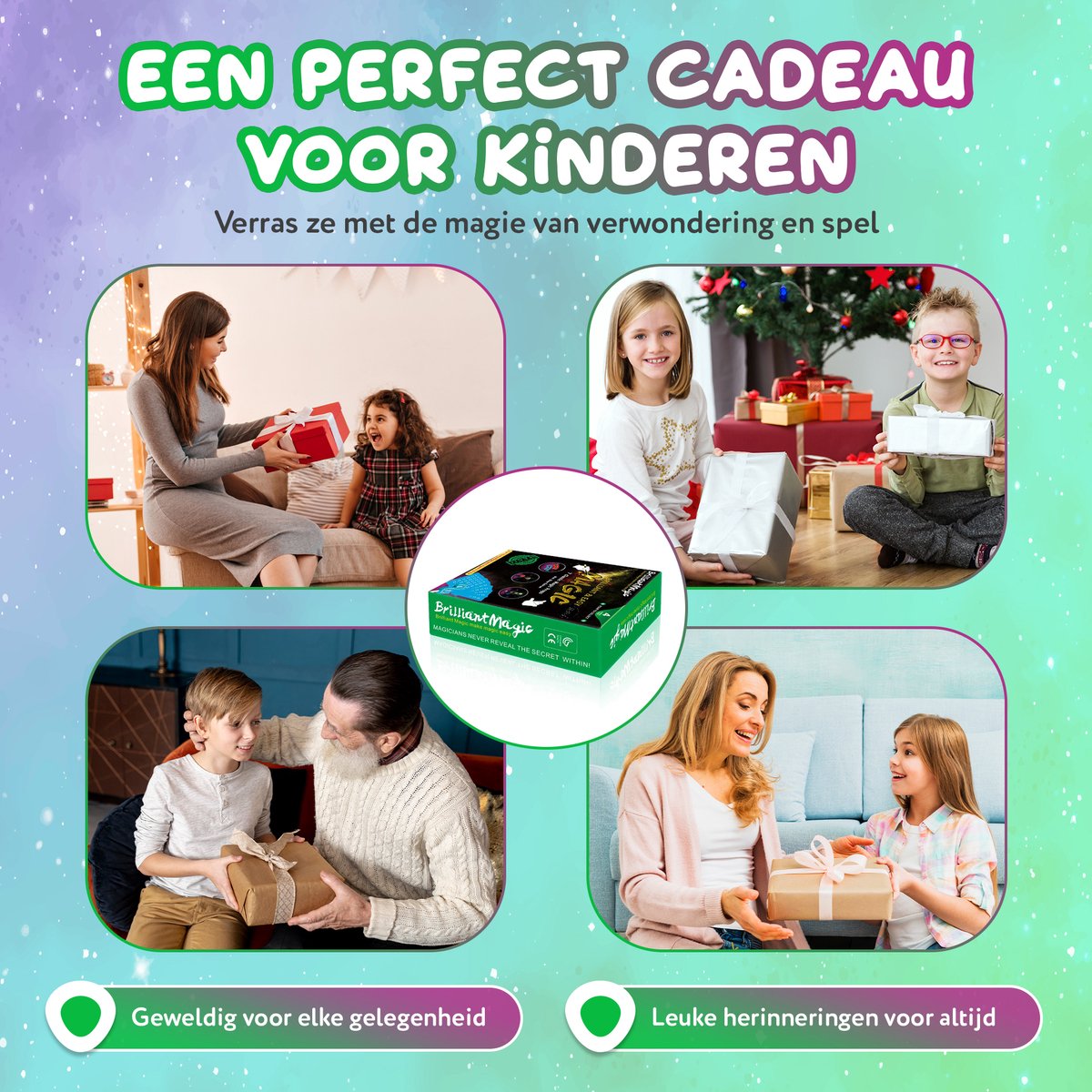 Bailanta® Goocheldoos – Voor Kinderen - Complete Goochelset met 7 Goocheltrucs – Inclusief Nederlandse Handleiding – Magic Set Cadeau - Vanaf 6 Jaar - Goochelen — afbeelding 4