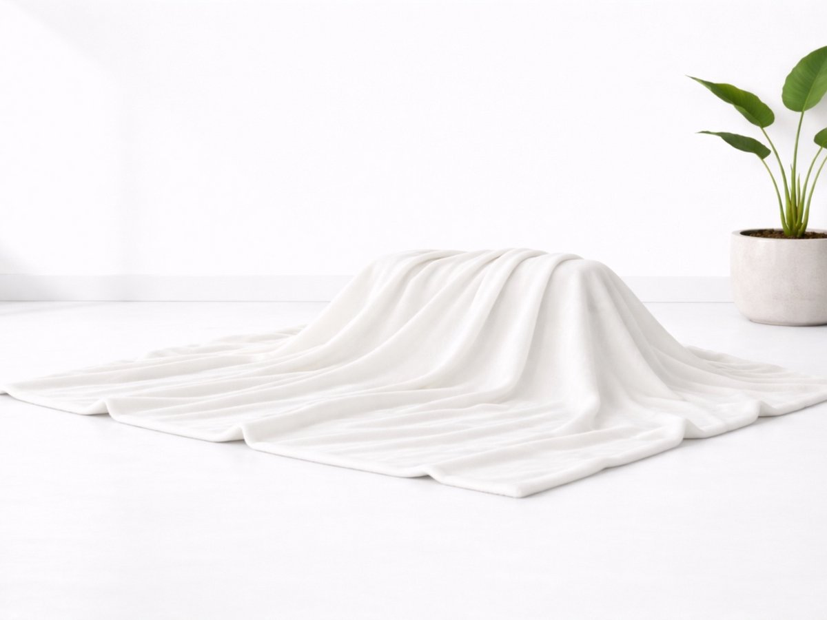Heerlijk Zacht - Fleece Deken - Plaids - 150x200 cm - 300 gsm - Ivoor - Wit - Deken Fleece - Mooie Kwaliteit