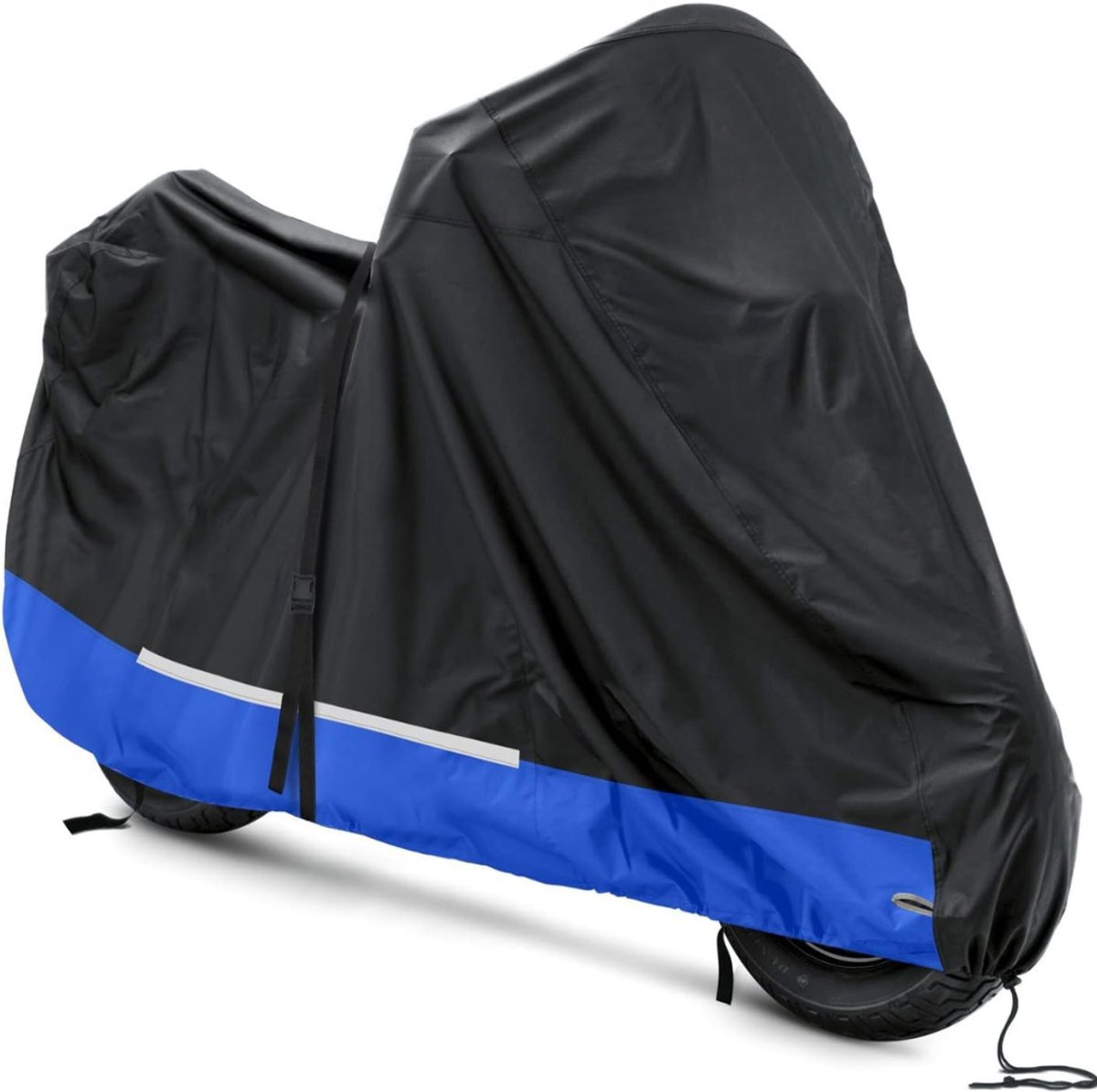 REN® Motorhoes - Scooterhoes - Waterdichte motorhoes Windbestendig - Motorhoes waterdicht buiten – Zwart- 114cm x 87cm x 112cm