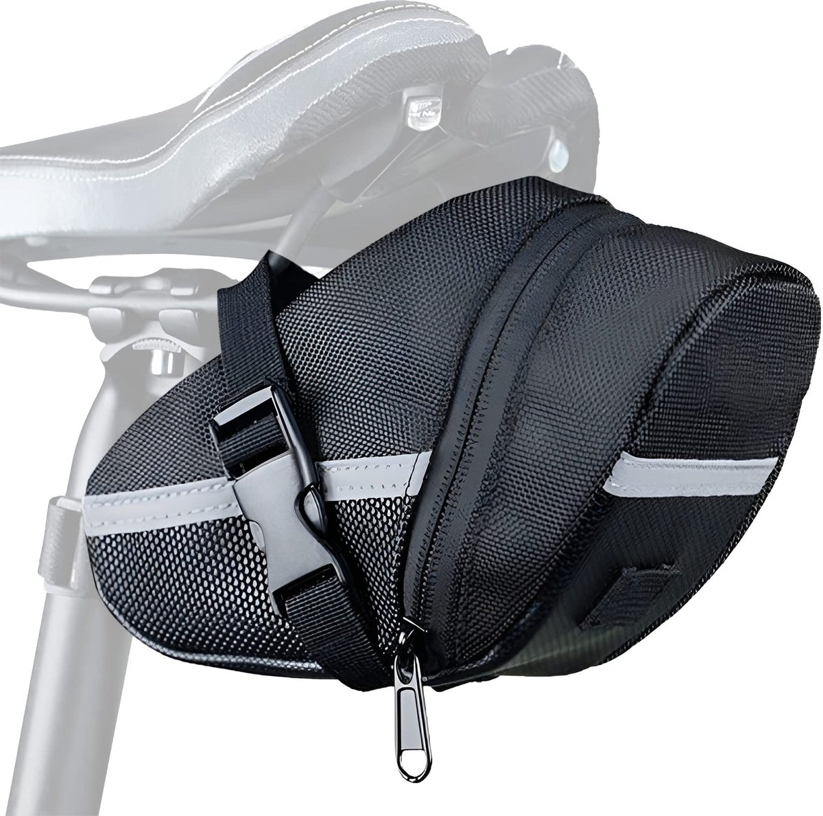 Retoo Fietszadel Tas - Lichtgewicht en Ruimtebesparend voor MTB, Racefiets en E-bike