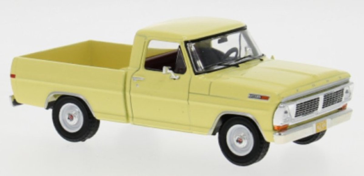 Ford F100 1978 Geel Modelauto 1/43 Ixo Models