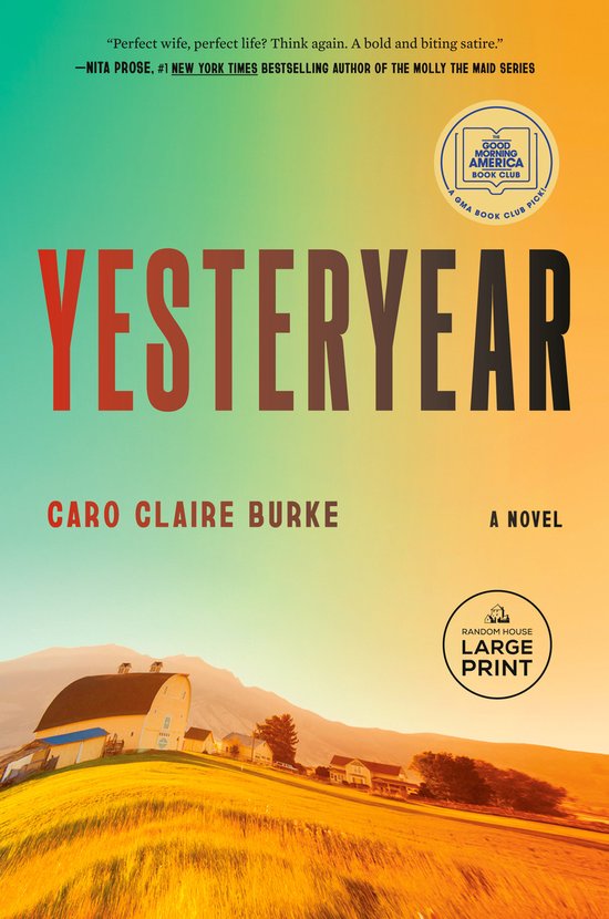 Yesteryear: A GMA Book Club Pick - cover