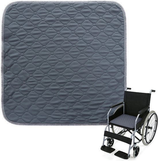 Waterdicht incontinentie kussen - wasbaar, lekvrij zitkussen - zitkussen - voor ouderen - incontinentie kussen voor volwassenen - rolstoelkussen - waterdicht - 50 x 50 cm