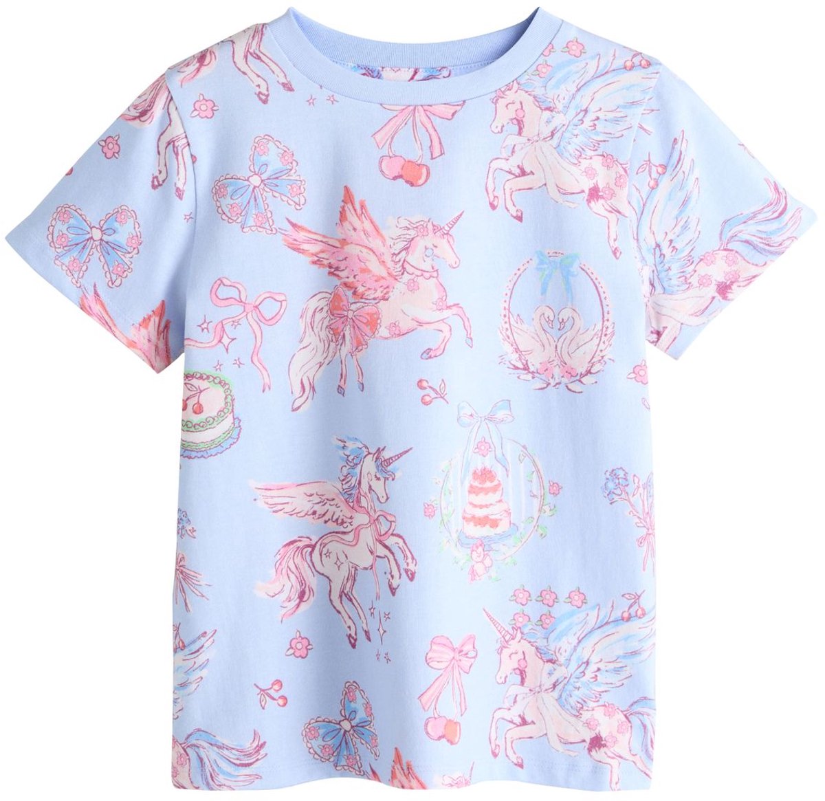 Next - Meisjes - T-shirt - Blauw