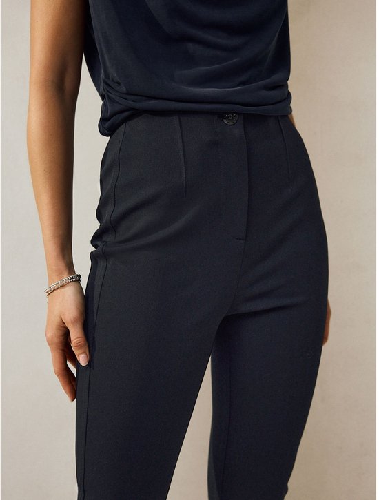 Next - Dames - Gemodelleerde broek in militaire stijl - Blauw