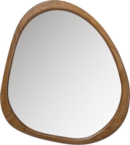 Miroir Leif en bois - Naturel - WOOOD