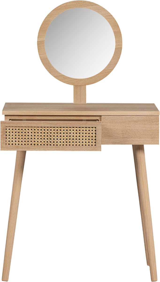WOOOD Soof Hal/Kaptafel - MDF/Grenen - Naturel - 125x70x40
