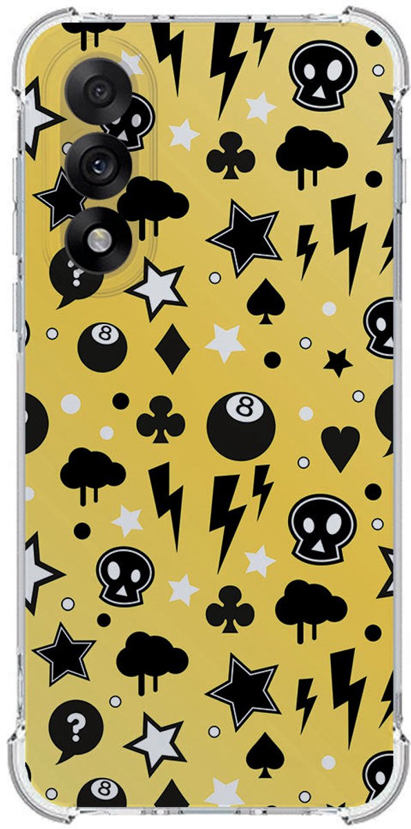 TPU Telefoonhoesje OnePlus Nord 5 - Punk Yellow schokabsorberende backcover