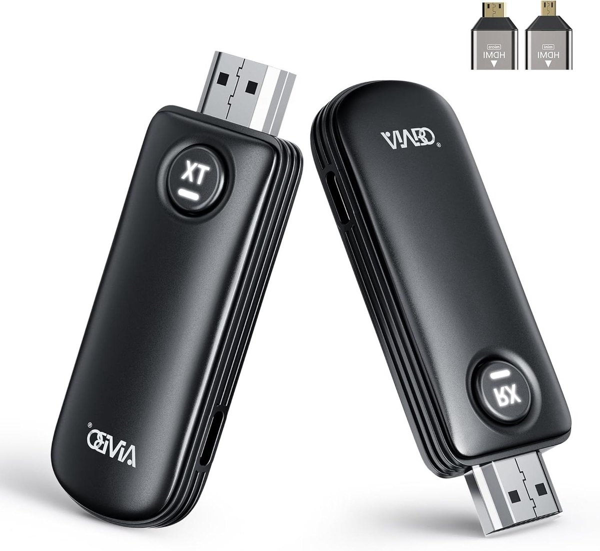 Draadloze HDMI Zender Ontvanger - Wireless Display Kit - Streamen naar TV - Plug and Play Installatie