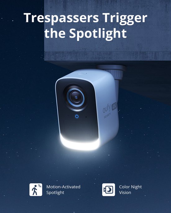 eufy Security eufyCam 3C HQ 4K met Homebase 3 - 2 beveiligingscamera/ IP camera - 180 dagen batterij - Voor binnen & buiten van eufy Security — afbeelding 2