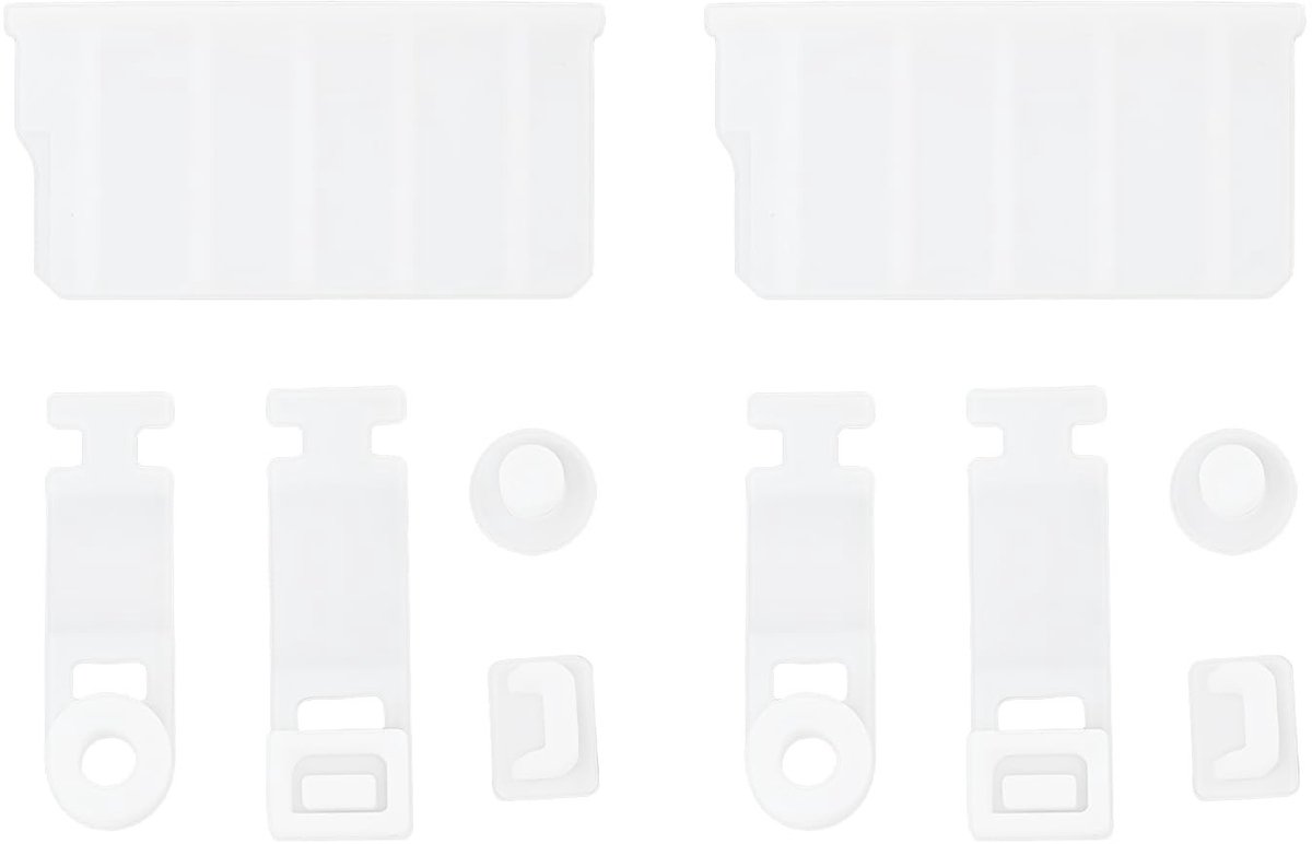 Siliconen Pluggen voor Nintendo 3DS/2DS - Bescherming voor Kaartsleuf en Poorten