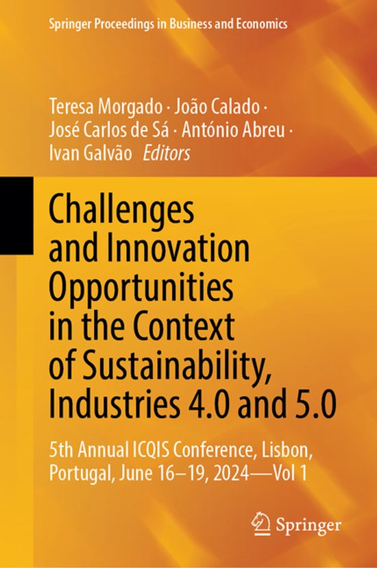 Springer Proceedings in Business and Economics- Challenges a ... - cover