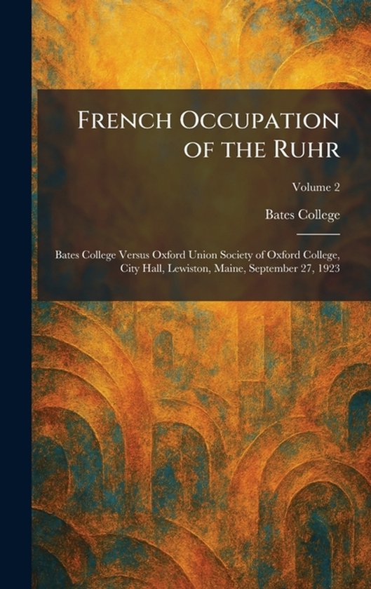 French Occupation of the Ruhr - cover