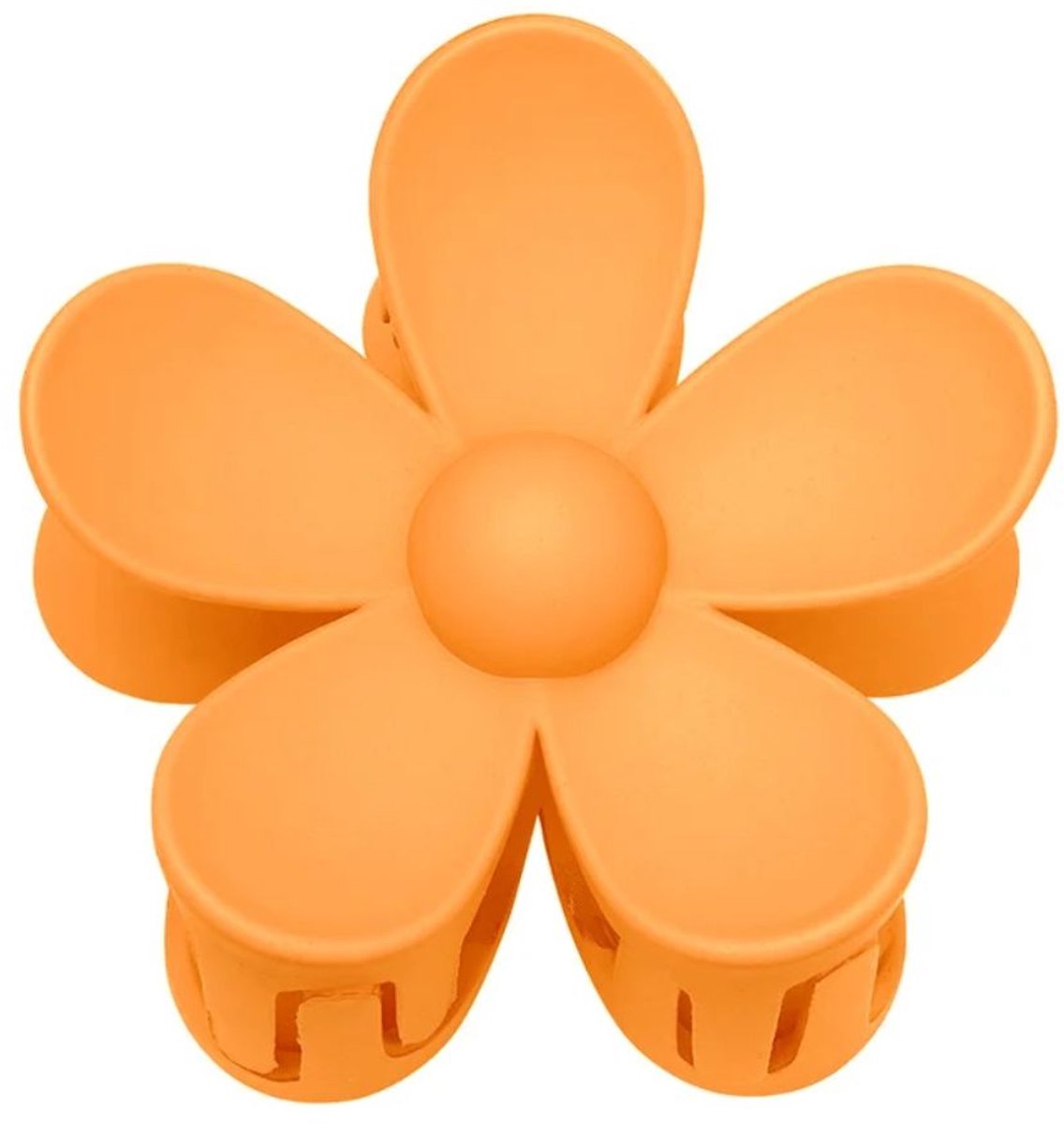 Haarspullen - Haarklem Flower Oranje