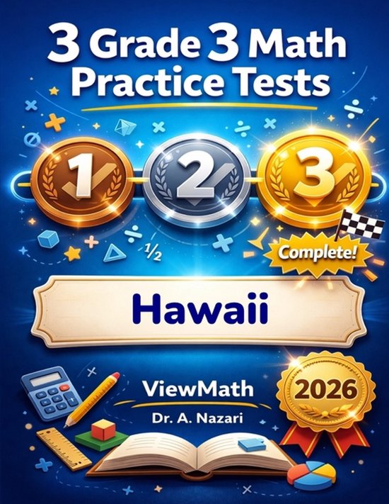 Sba Math Review F 3 Hawaii SBA Grade 3 Math Practice Tests | 9798895991169 | A Nazari ...