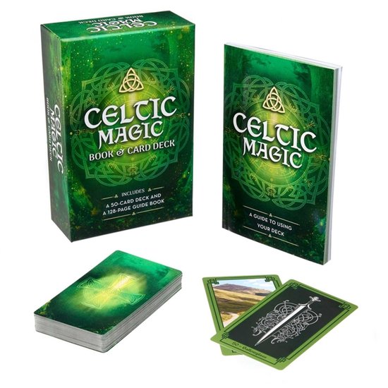 Sirius Oracle Kits- Celtic Magic Book & Card Deck - cover