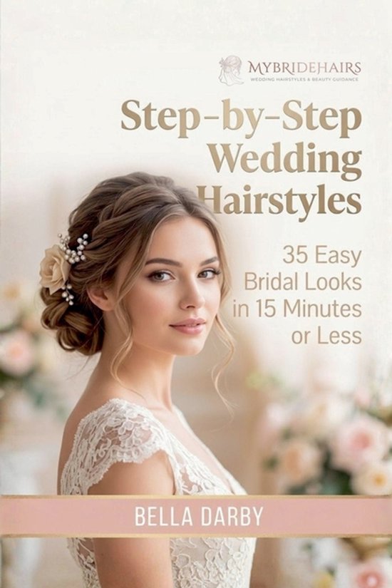Step by Step Wedding Hairstyles Guide - cover
