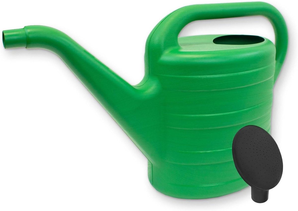 Gieter 10 Liter - Plastic gieter douche - Planten water geven - Afneembare zeef - 10 Liter - Groen